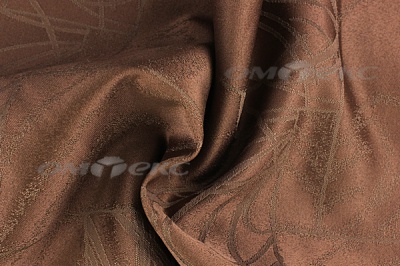 Портьерная ткань BARUNDI (290см) col.8 шоколад - купить в Владивостоке. Цена 528.28 руб.