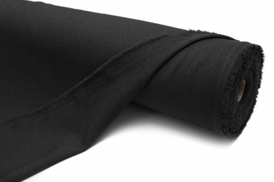Ткань костюмная 21699 1144/1178, 236 гр/м2, шир.150см, цвет чёрный - купить в Владивостоке. Цена 455.40 руб.