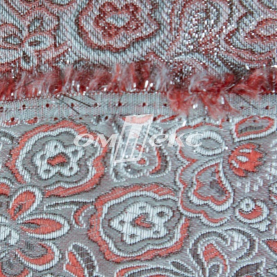 Ткань костюмная жаккард, 135 гр/м2, шир.150см, цвет красный№12 - купить в Владивостоке. Цена 441.92 руб.