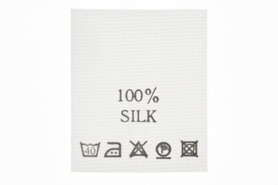 Состав и уход 100% Silk 200 шт - купить в Владивостоке. Цена: 232.29 руб.