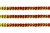 Пайетки "ОмТекс" на нитях, CREAM, 6 мм С / упак.73+/-1м, цв. 96 - красный - купить в Владивостоке. Цена: 484.77 руб.