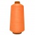 Нитки текстурированные некручёные 457, намот. 15 000 м, цвет оранжевый - купить в Владивостоке. Цена: 204.10 руб.
