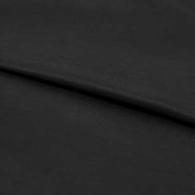 Ткань подкладочная Таффета, антист., 53 гр/м2, шир.150см, цвет чёрный - купить в Владивостоке. Цена 57.16 руб.
