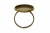 Заготовка для рукоделия металлическая фигурная для кольца 15мм - купить в Владивостоке. Цена: 7.44 руб.