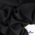 Ткань плательная Креп Рибера, 100% полиэстер,120 гр/м2, шир. 150 см, цв. Чёрный - купить в Владивостоке. Цена 142.30 руб.