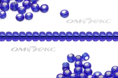 Бисер (SL) 11/0 ( упак.100 гр) цв.28 - синий - купить в Владивостоке. Цена: 53.34 руб.