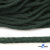 Шнур плетеный d-6 мм, 70% хлопок 30% полиэстер, уп.90+/-1 м, цв.1083-тём.зелёный - купить в Владивостоке. Цена: 588 руб.