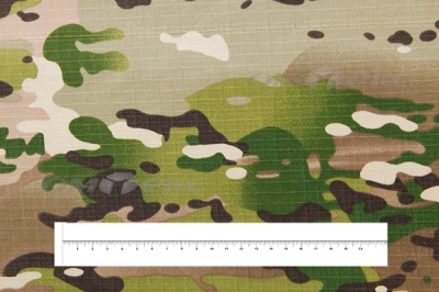 Ткань смесовая рип-стоп камуфляж C#201313, 210 гр/м2, шир.150см - купить в Владивостоке. Цена 244.99 руб.
