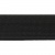 Резинка 25 мм Тканая, 13,75 гр/п.м, (бобина 25 +/-0,5 м) - черная  - купить в Владивостоке. Цена: 11.67 руб.