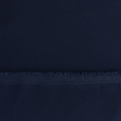 Костюмная ткань "Элис", 220 гр/м2, шир.150 см, цвет т.синий - купить в Владивостоке. Цена 308 руб.