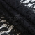 Кружевное полотно #2307, 145 гр/м2, шир.150см, цвет чёрный - купить в Владивостоке. Цена 449.07 руб.