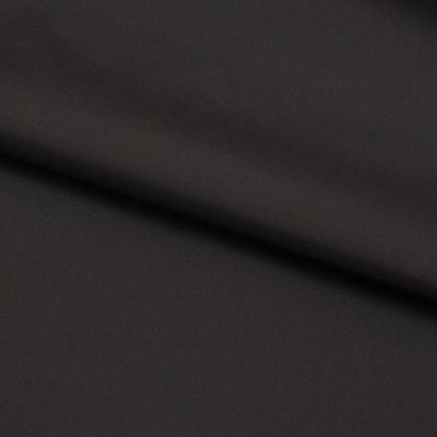 Курточная ткань Дюэл Middle (дюспо), WR PU Milky, Black/Чёрный 80г/м2, шир. 150 см - купить в Владивостоке. Цена 123.45 руб.