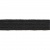 Резинка продежка С-52, шир. 7 мм (20 шт/10 м), цвет чёрный - купить в Владивостоке. Цена: 1 338.93 руб.