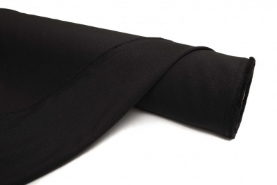 Ткань костюмная 24880 2022, 220 гр/м2, шир.150см, цвет чёрный - купить в Владивостоке. Цена 446.45 руб.